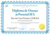 Diploma de onoare si premiul IFA (Ionel CHIOSA)