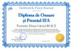 Diploma de onoare si Premiul IFA (Dănuț Gabriel BUICĂ)