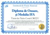 Diploma de onoare si Premiul IFA (Tudor Costel CREŢU)