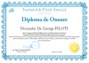 Diploma de onoare (Doctor George FILOTI)