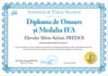 Diploma de onoare si premiul IFA (Silviu-Adrian PREDOI )