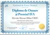 Diploma de onoare si premiul IFA (Răzvan-Mihai URSU)