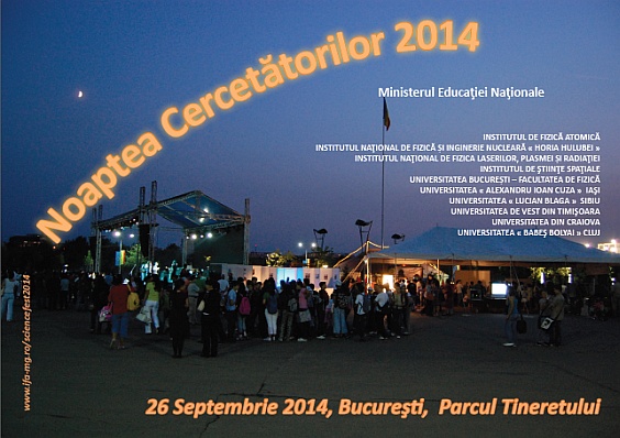 Poster Noaptea Cercetatorilor 2014